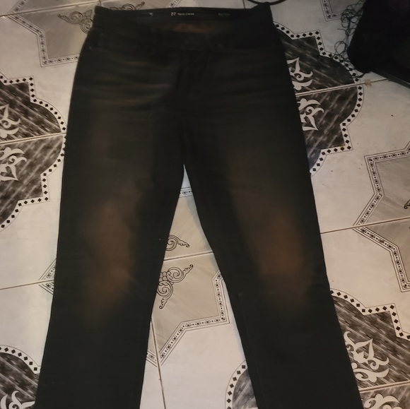 Levis Demi Curve Midrise Blue Black  Fade Jeans 27 x 31 - Picture 2 of 7